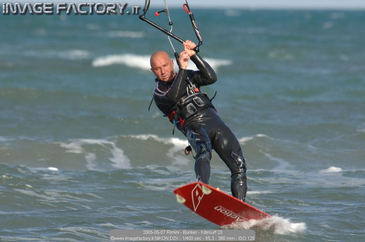 2005-05-07 Rimini - Bunker - Kitesurf 23